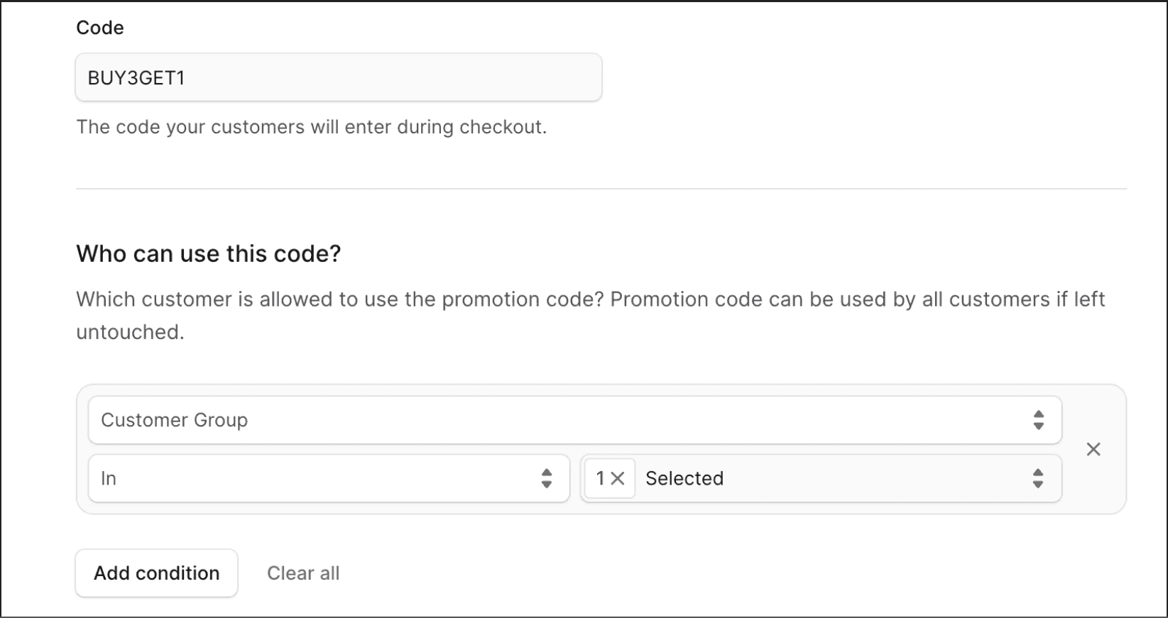 Promotions Screenshot