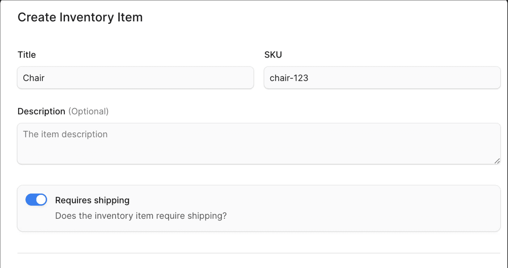 Inventory Screenshot