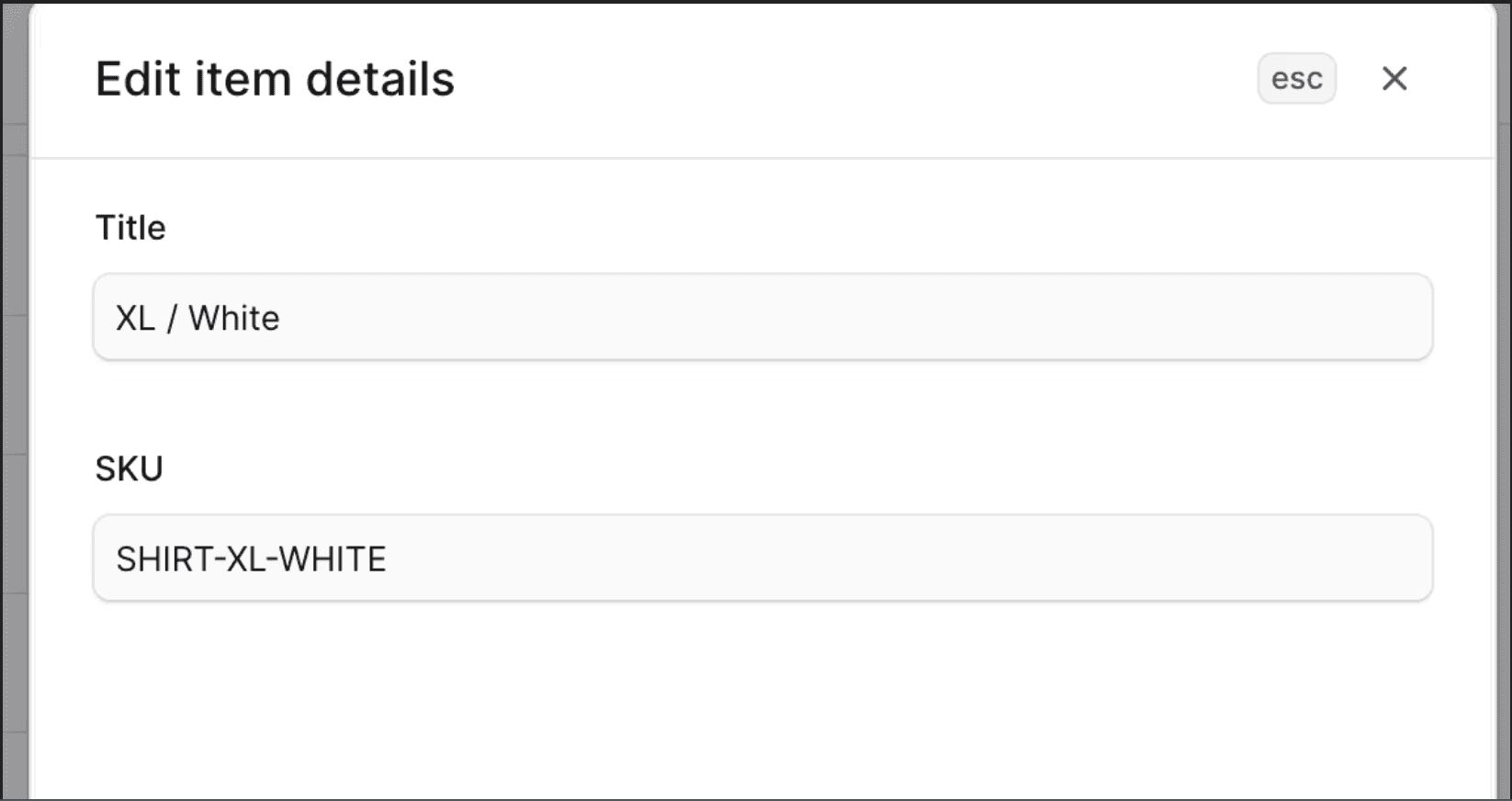 Inventory Screenshot