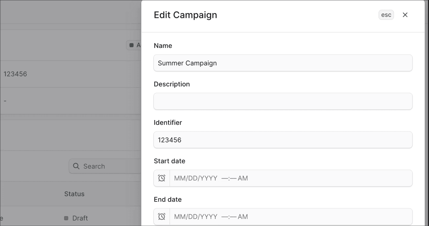 Promotions Screenshot